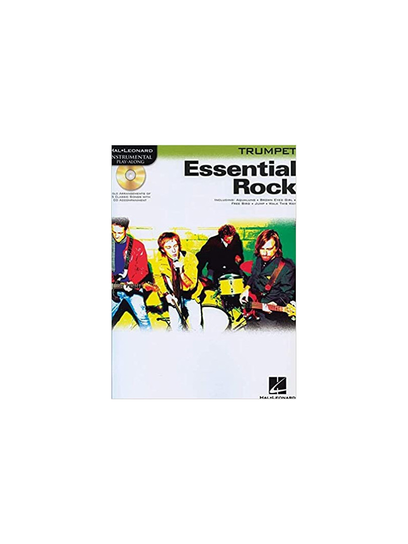 Essential Rock Play-Along Trumpet (book/CD)