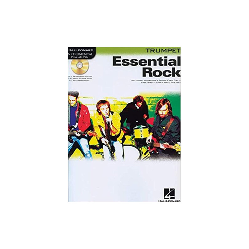 Essential Rock Play-Along Trumpet (book/CD)