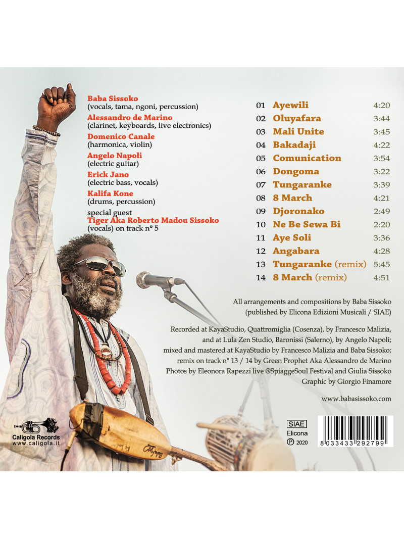 Baba Sissoko & Mediterranean Blues «Mali Music Has No Borders» (CD)