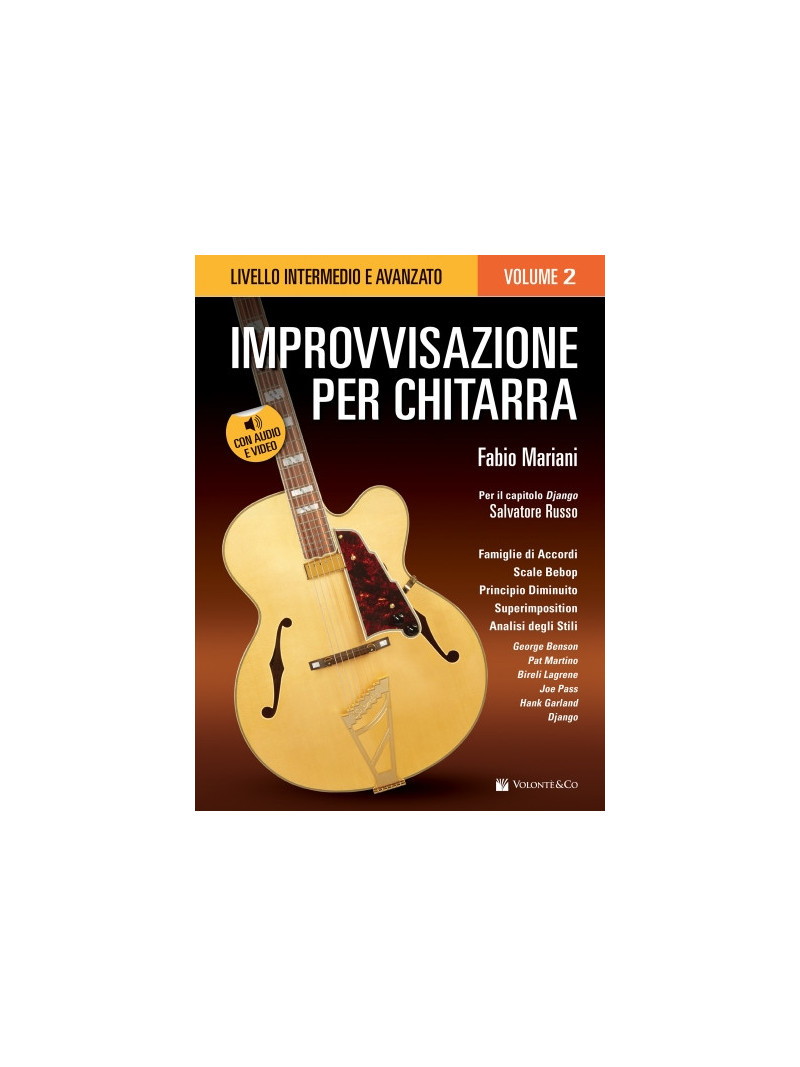Improvvisazione per chitarra Volume 2 (libro/Audio Online)