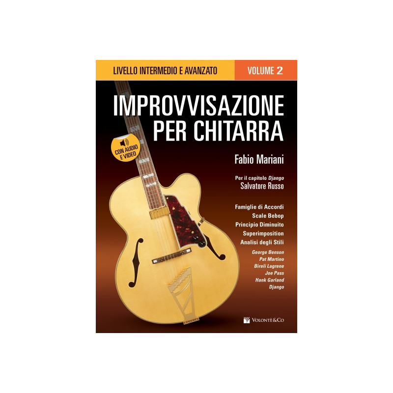 Improvvisazione per chitarra Volume 2 (libro/Audio Online)