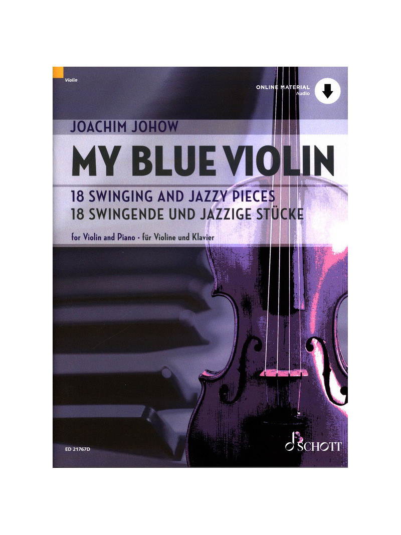 My Blue Violin (book/Audio Online)