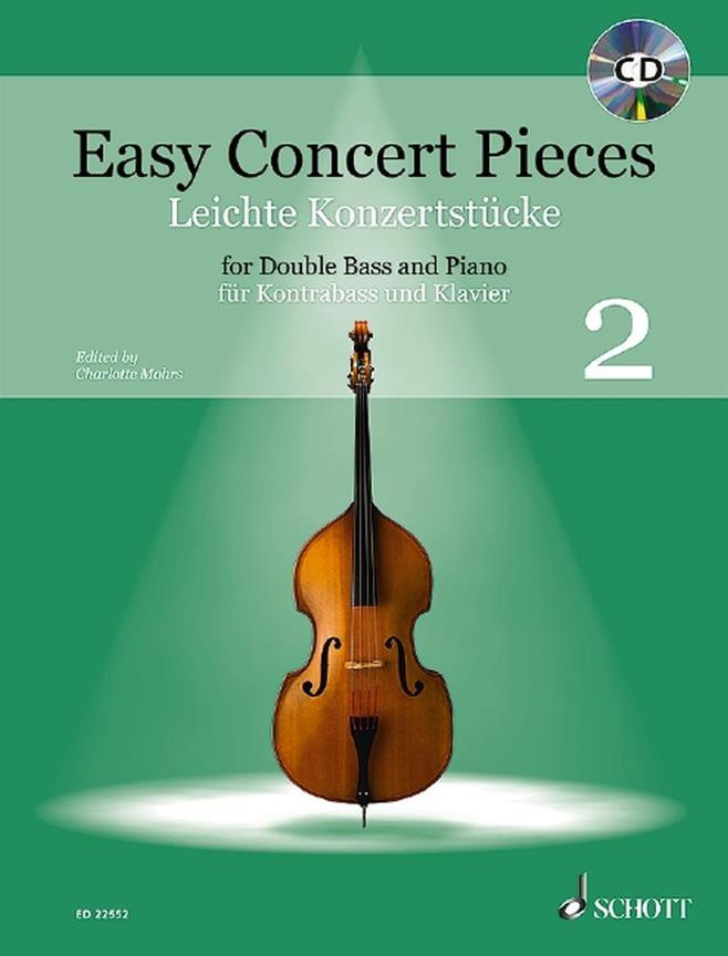 Easy Concert Pieces (double bass and piano) Book 2 (with CD)