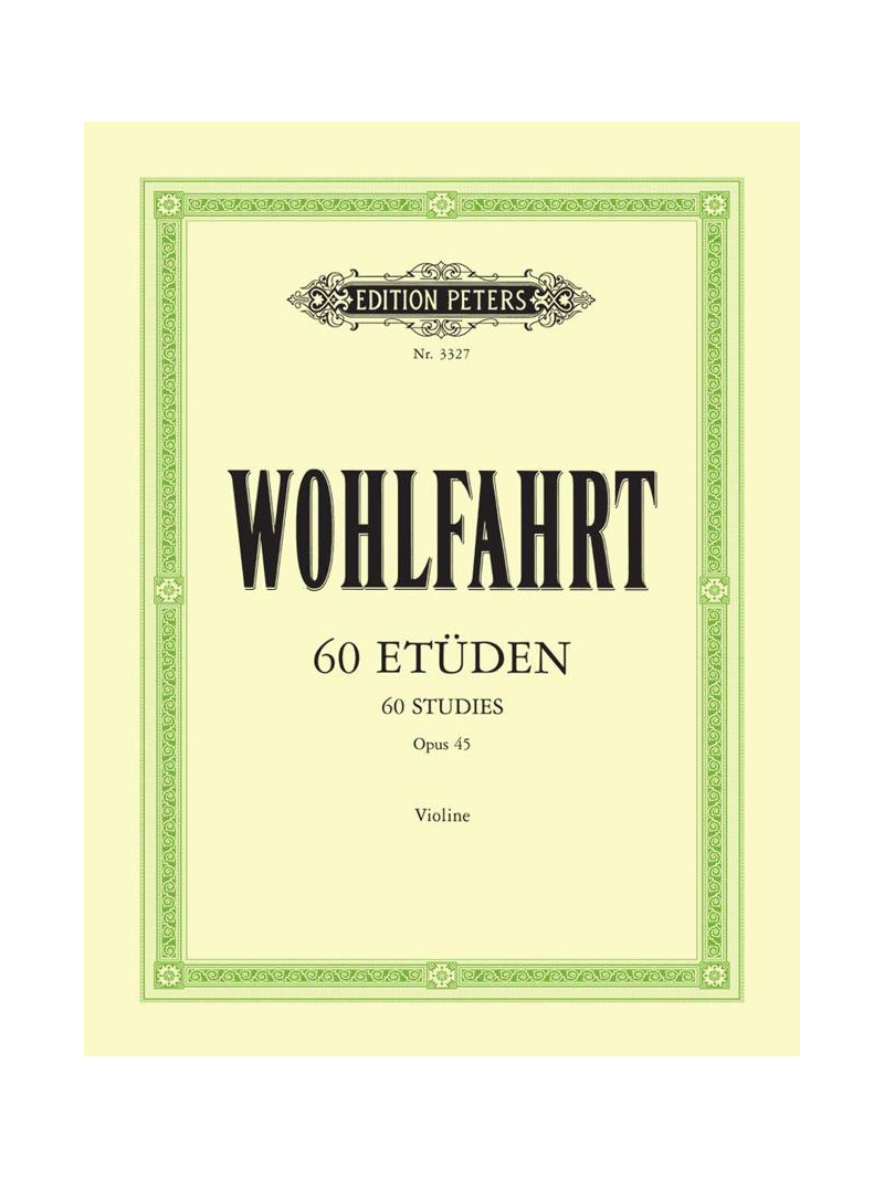 Wohlfahrt - 60 Studies, Op. 45 - Violin