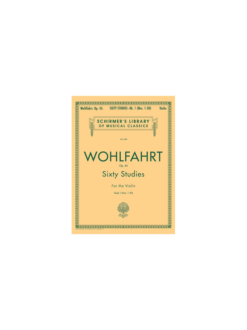 Wohlfahrt - 60 Studies, Op. 45 - Book 1 (Violin)