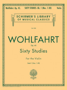 Wohlfahrt - 60 Studies, Op. 45 - Book 1 (Violin)