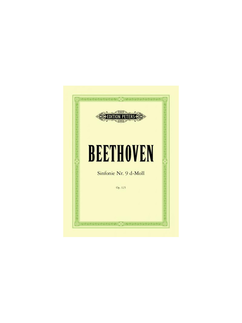 Ode to Joy: Final Movement of Symphony No. 9 in D minor Op. 125 (Vocal Score)