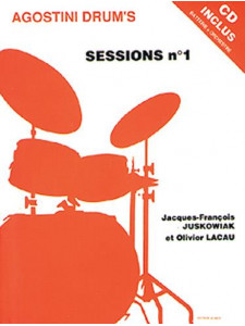 Agostini Drum's - Sessions Volume 1 (book/CD)