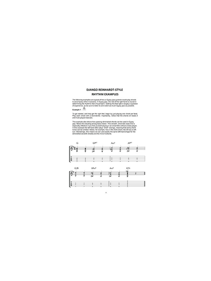 Gypsy Jazz Guitar Artistry (Book + Online Audio)
