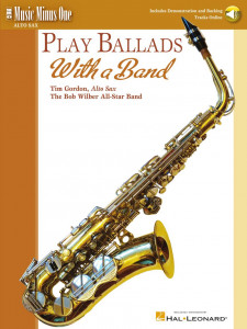 Play Ballads With A Band - Tenor Sax (score/CD)