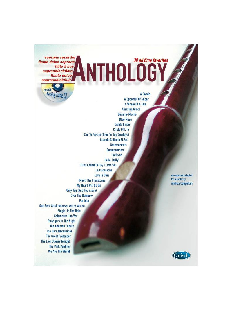 Anthology: 30 All Time Favorites Flauto 1 (libro/CD)