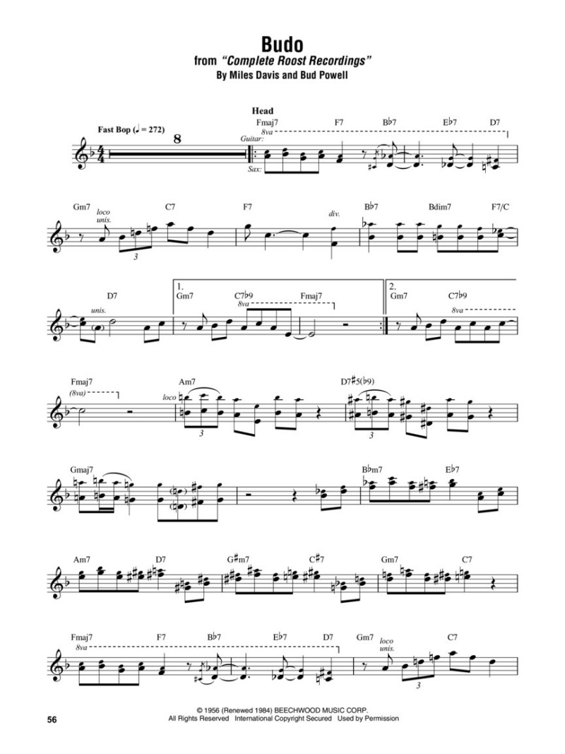 Stan Getz – Omnibook (E-flat Instruments)