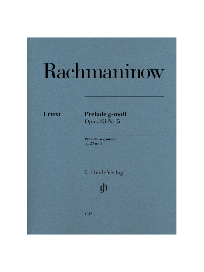 Prélude g minor op. 23 no. 5