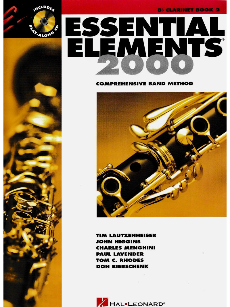 Essential Elements 2000: Bb Clarinet Book 2 (boo/CD)
