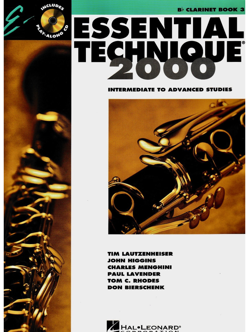 Essential Elements 2000 for Clarinet 3 (book/CD)