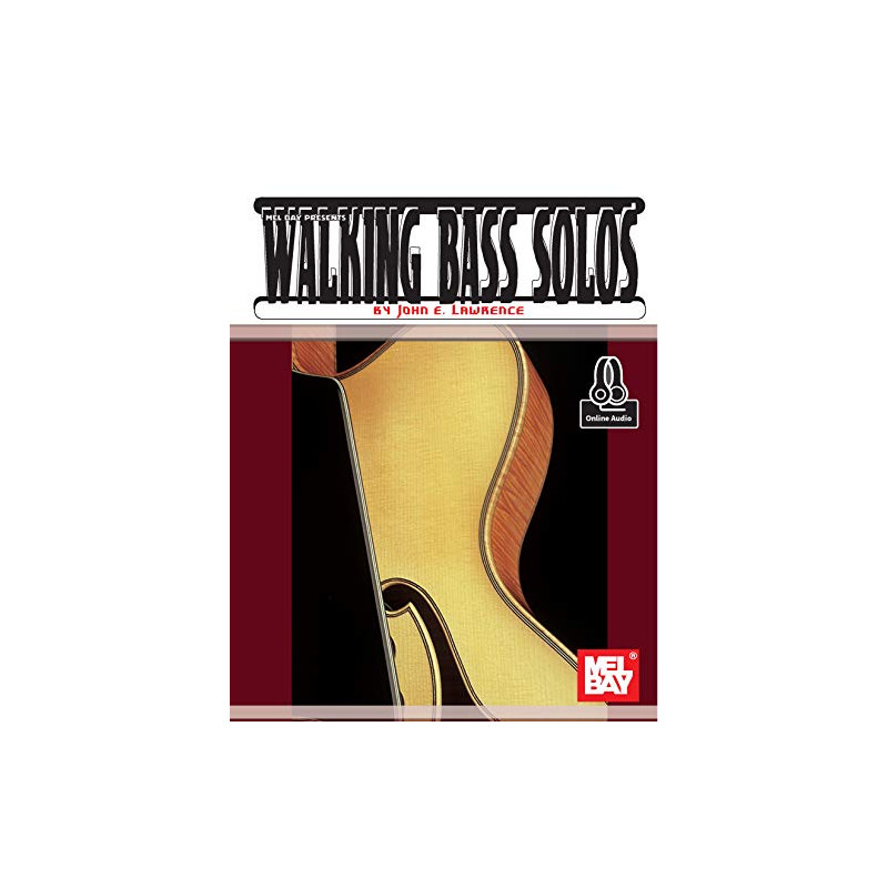 Walking Bass Solos [for Guitar] (book/Audio Online)