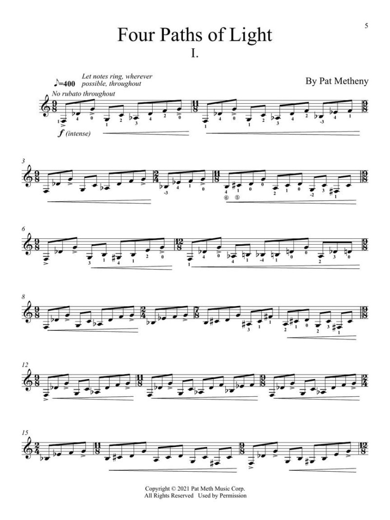 Pat Metheny - Road to the Sun