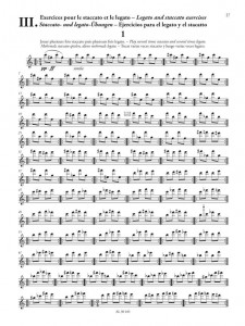 Études pour les notes aigues et graves au saxophone