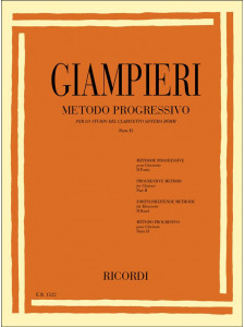 Metodo progressivo per lo studio del clarinetto Part. II