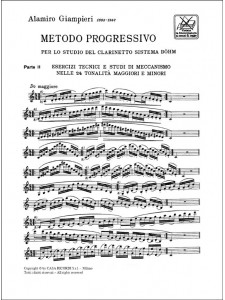 Metodo progressivo per lo studio del clarinetto Part. II