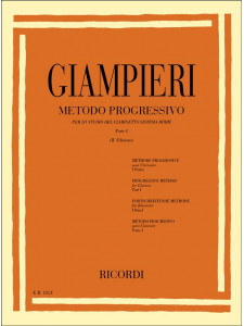 Metodo progressivo per lo studio del clarinetto Part. I