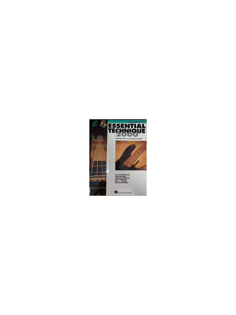 Essential Technique for Band – Electric Bass Book 3 (book/CD)