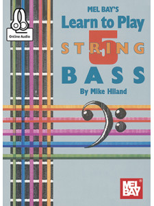 Learn to Play 5 String Bass (book/Audio Online)