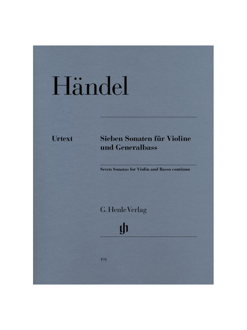 Seven Sonatas for Violin and Basso Continuo