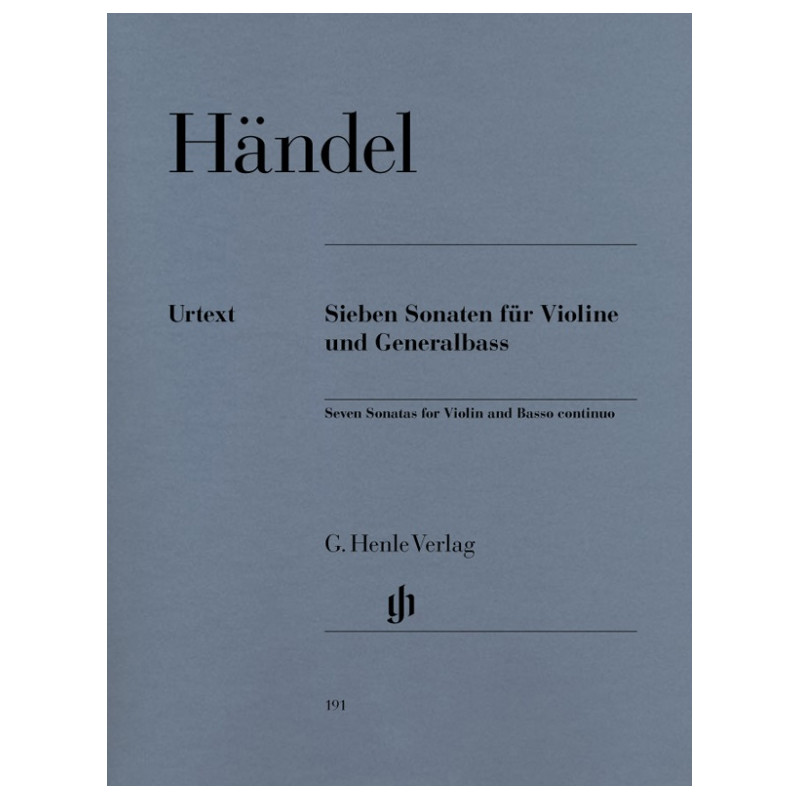 Seven Sonatas for Violin and Basso Continuo
