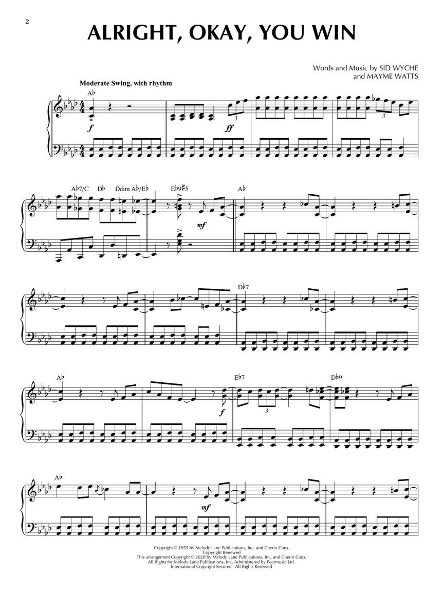 Big Band Era: Jazz Piano Solos