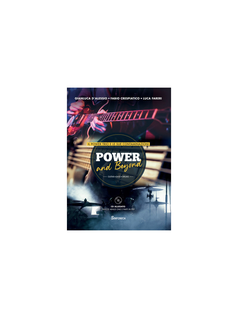 POWER and Beyond - Guitar - Bass - Drums (libro/CD)