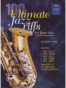 100 Ultimate Jazz Riffs for Sax (book/CD)