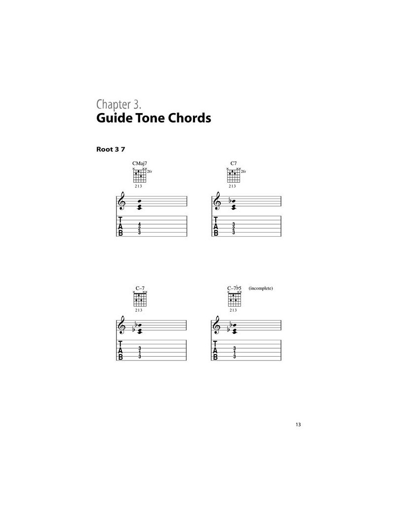 Berklee Jazz Guitar Chord Dictionary