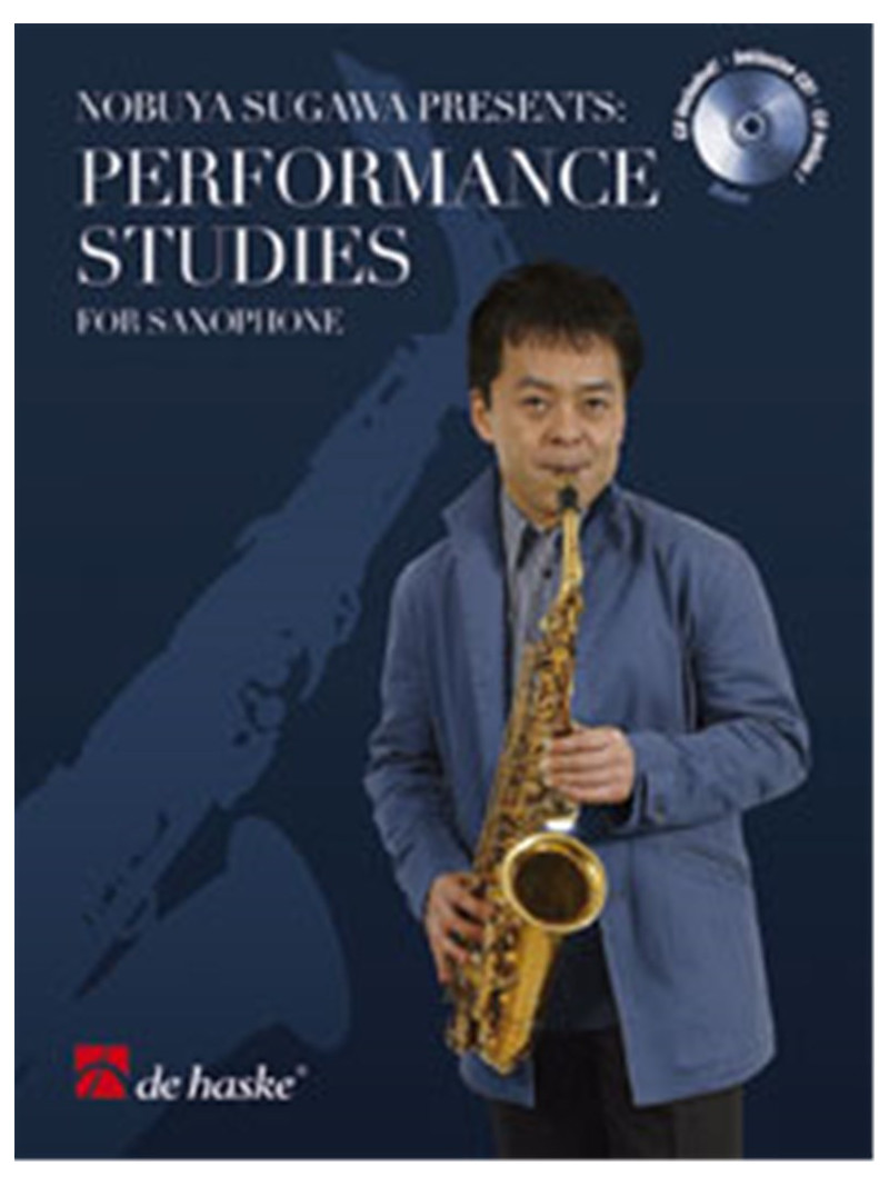 Performance Studies for Saxophone (book/CD)