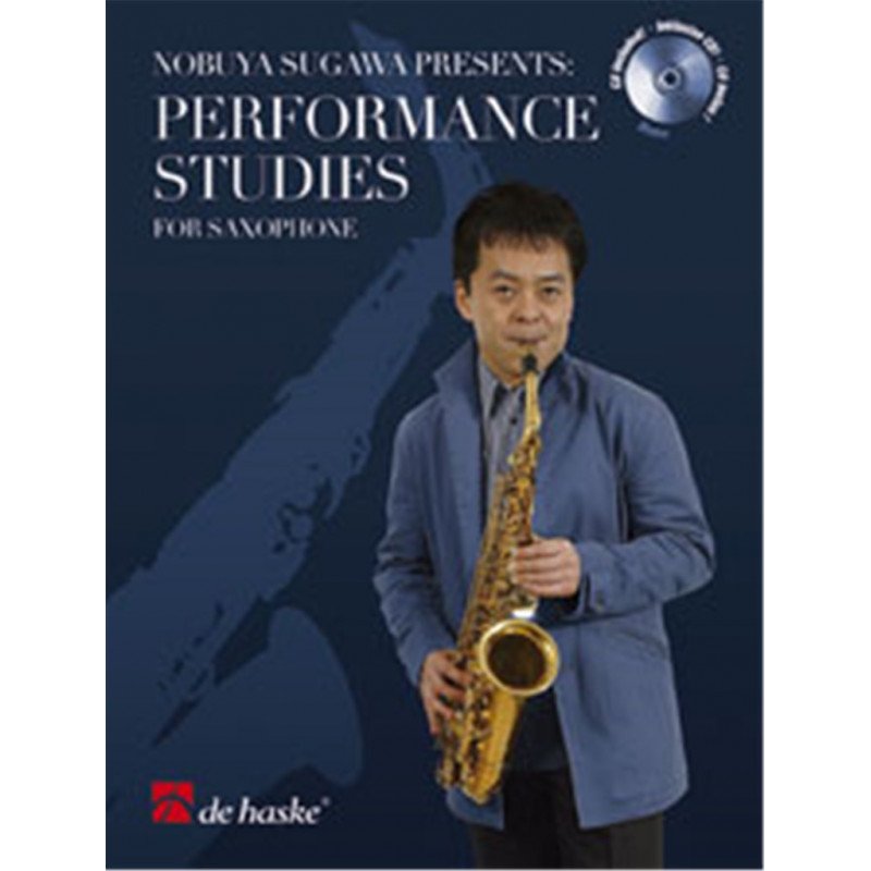 Performance Studies for Saxophone (book/CD)