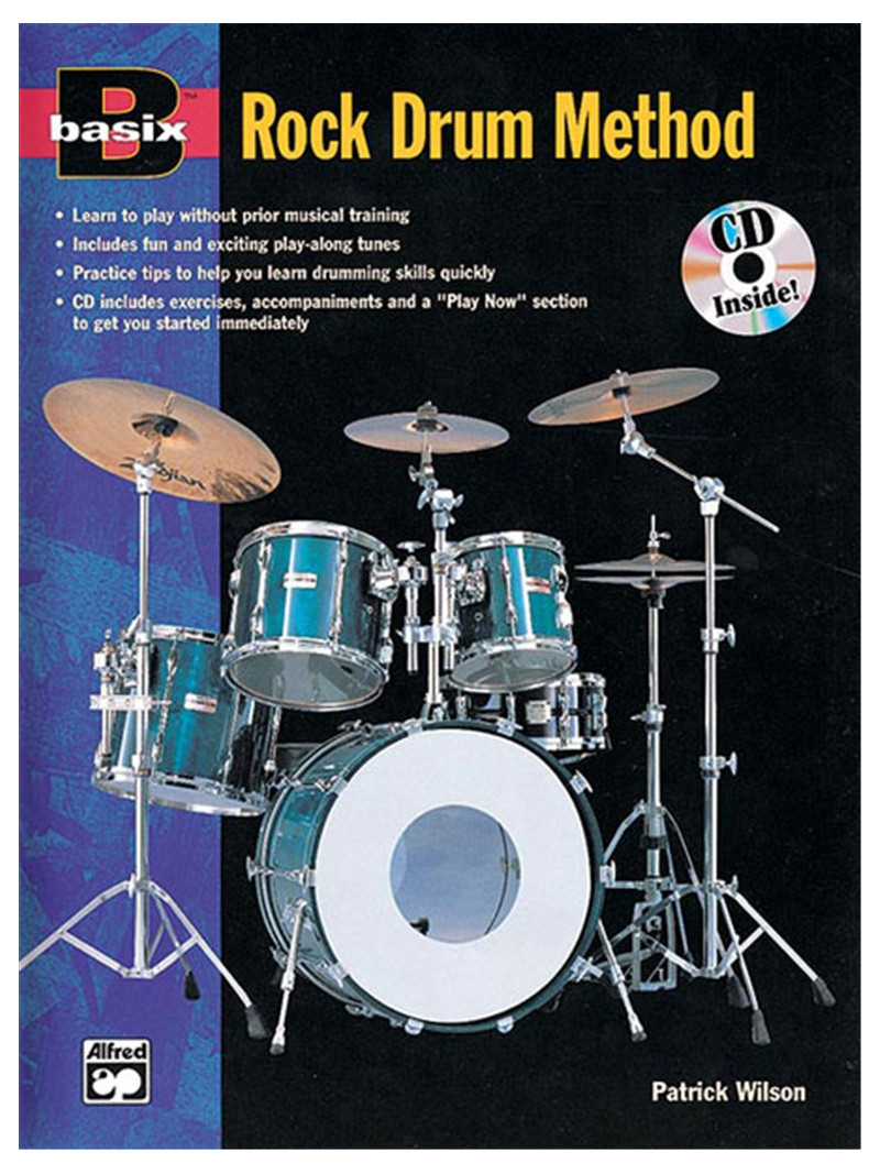Basix: Rock Drum Method (book/CD)