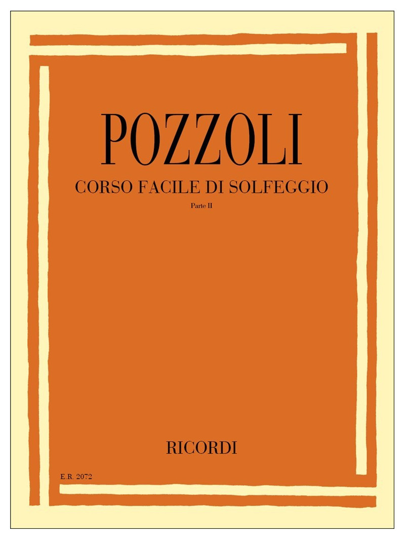 Corso facile di solfeggio - Parte II