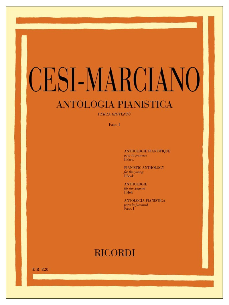 Antologia pianistica per la gioventù - Fasc. I