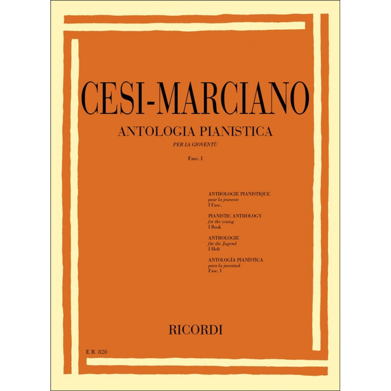 Antologia pianistica per la gioventù - Fasc. I
