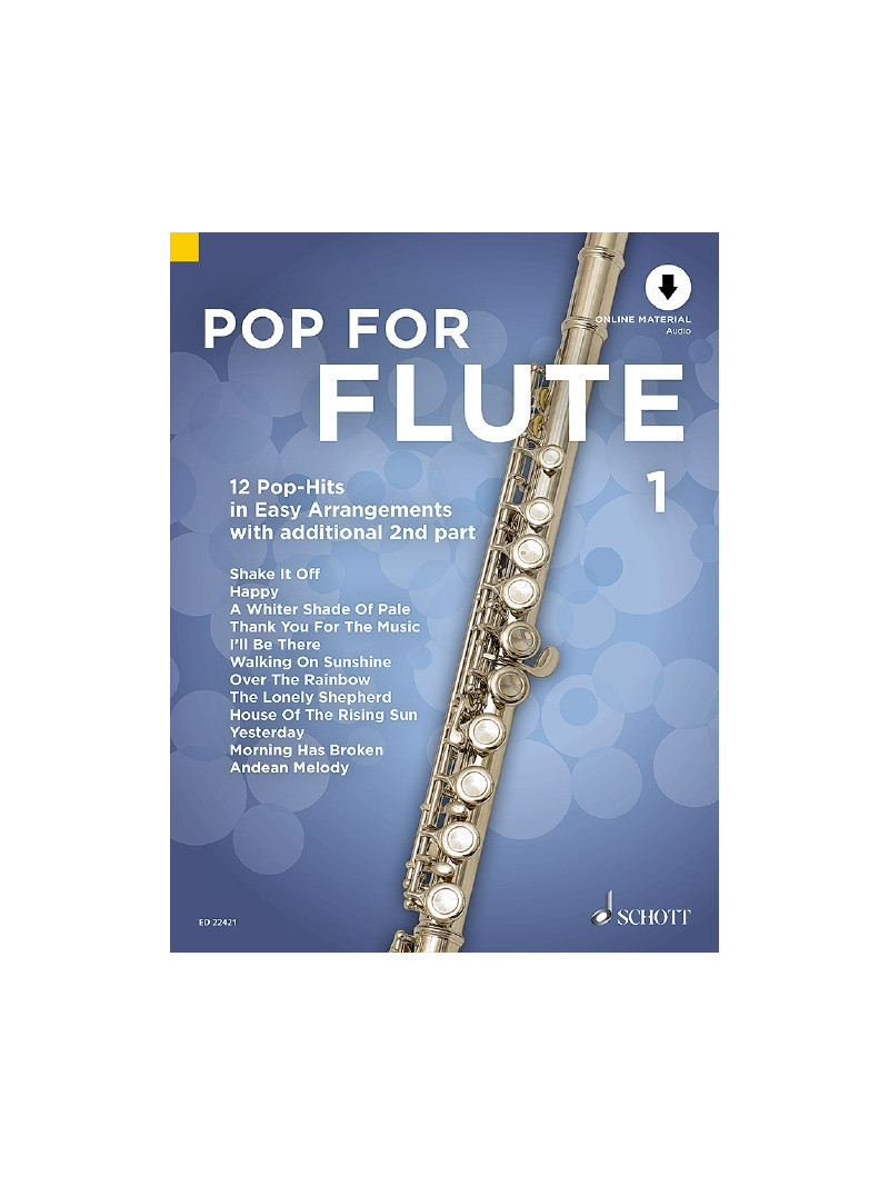 Pop For Flute 1 (book/Audio Online)