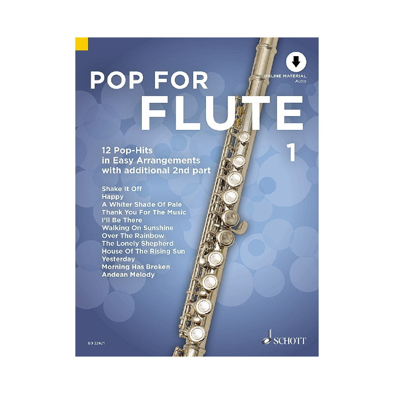Pop For Flute 1 (book/Audio Online)