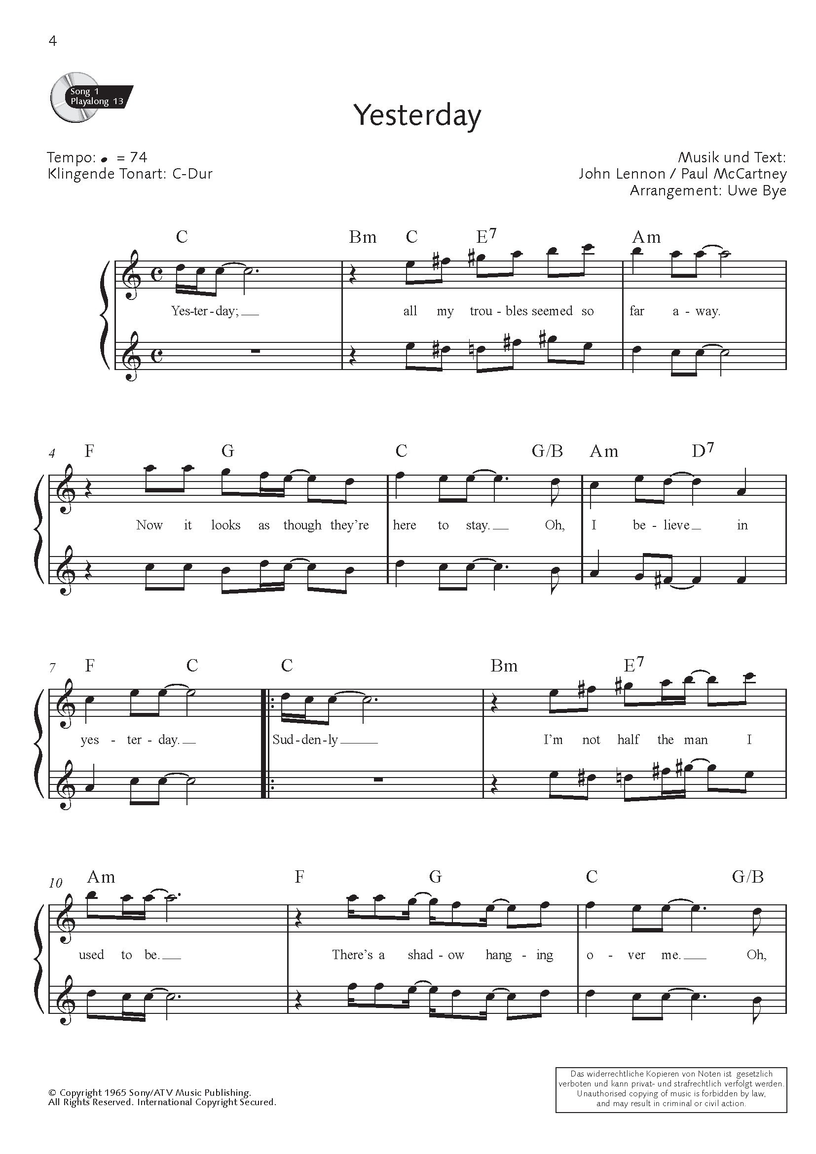 Pop For Flute 1 (book/Audio Online)