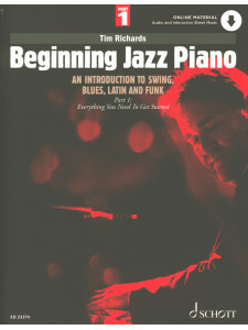 Beginning Jazz Piano (book/Audio Online)