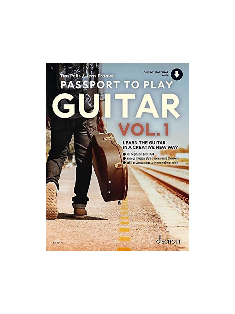 Passport To Play Guitar Vol. 1 (book/Audio Online)