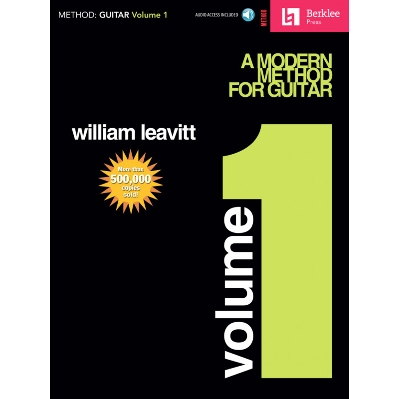 A Modern Method for Guitar – Volume 1 (book/Audio Online)