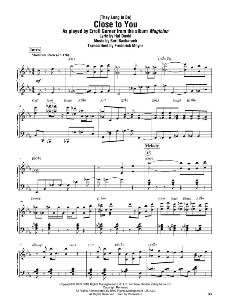 Jazz Piano Masterpieces