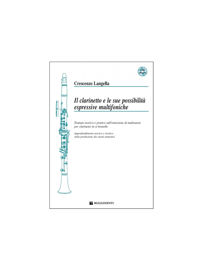 Il Clarinetto e le sue Possibilità Espressive Multifoniche (libro/CD)