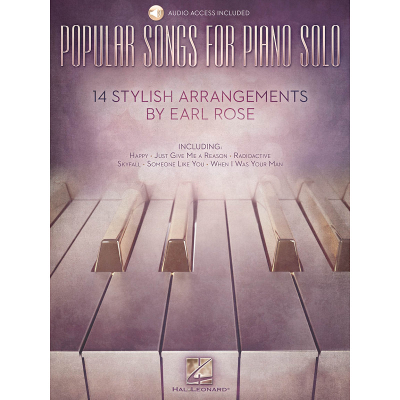 Popular Songs for Piano Solo (book/Audio Online)