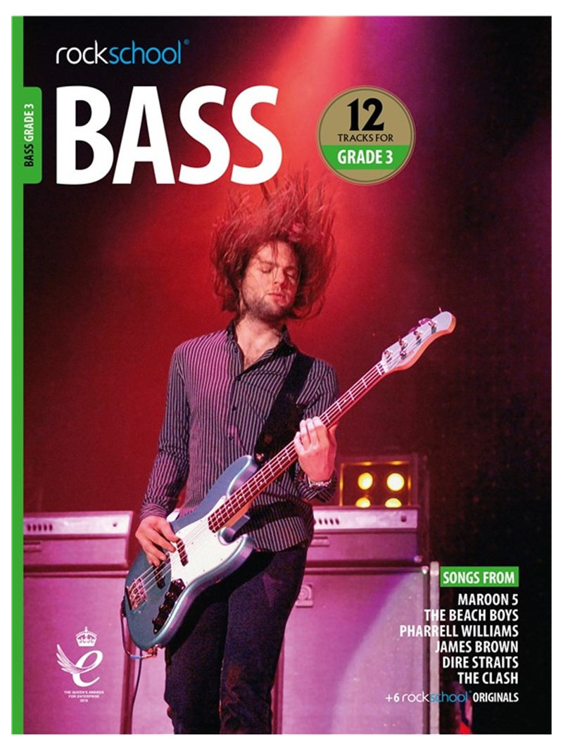 Rockschool Bass: Grade 3 - 2018-2024 (book/Audio Download)