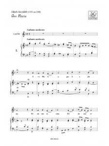 Cantolopera: Arie Sacre - Voce Acuta (libro/CD)
